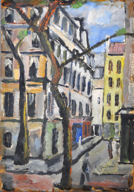 Paris Street, Post WWII - Casein #015