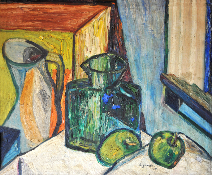 The Painting in my Painting - Casein #101